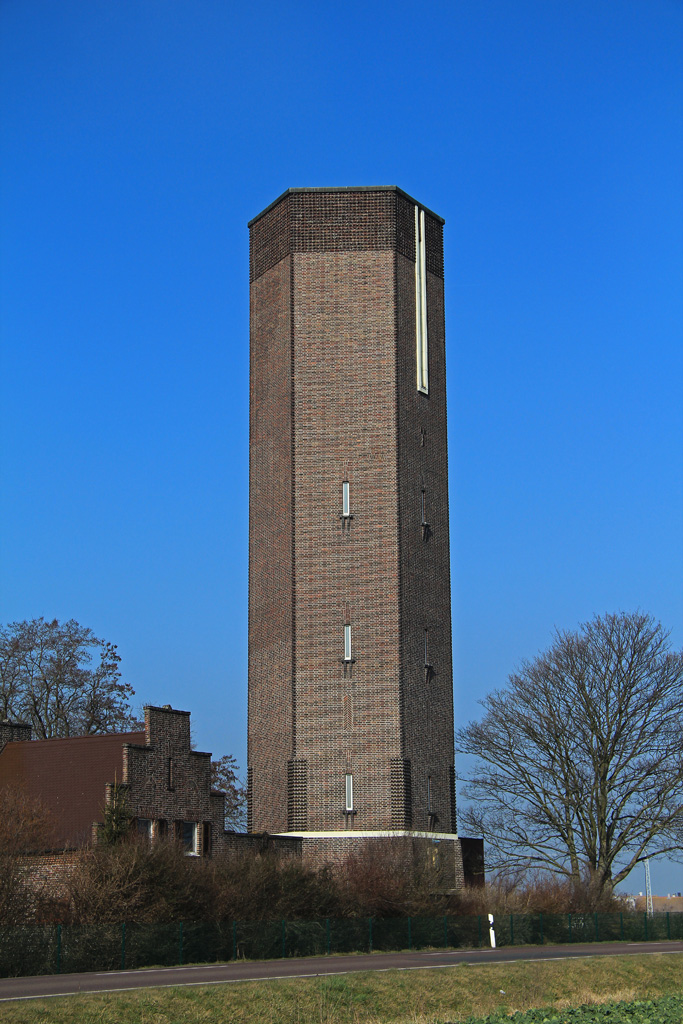 Wasserturm Zrbig im Mrz 2014