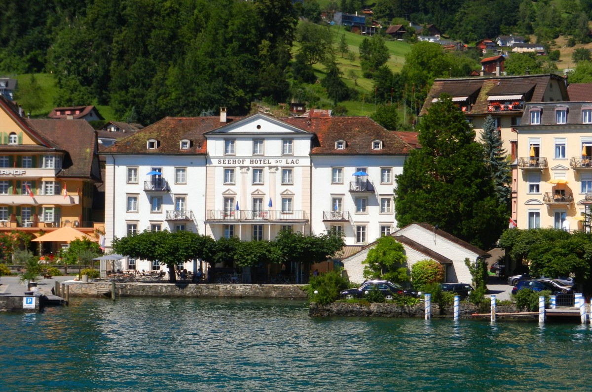 Weggis, Seehof/Hotel Du Lac, seit 1838 - 17.07.2014