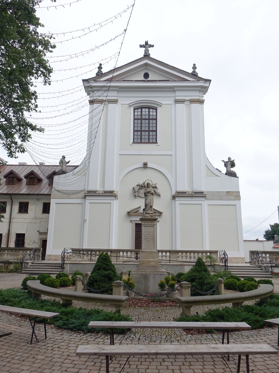 Wegrow, Klosterkirche St. Antonius, erbaut von 1693 bis 1706 (05.08.20219