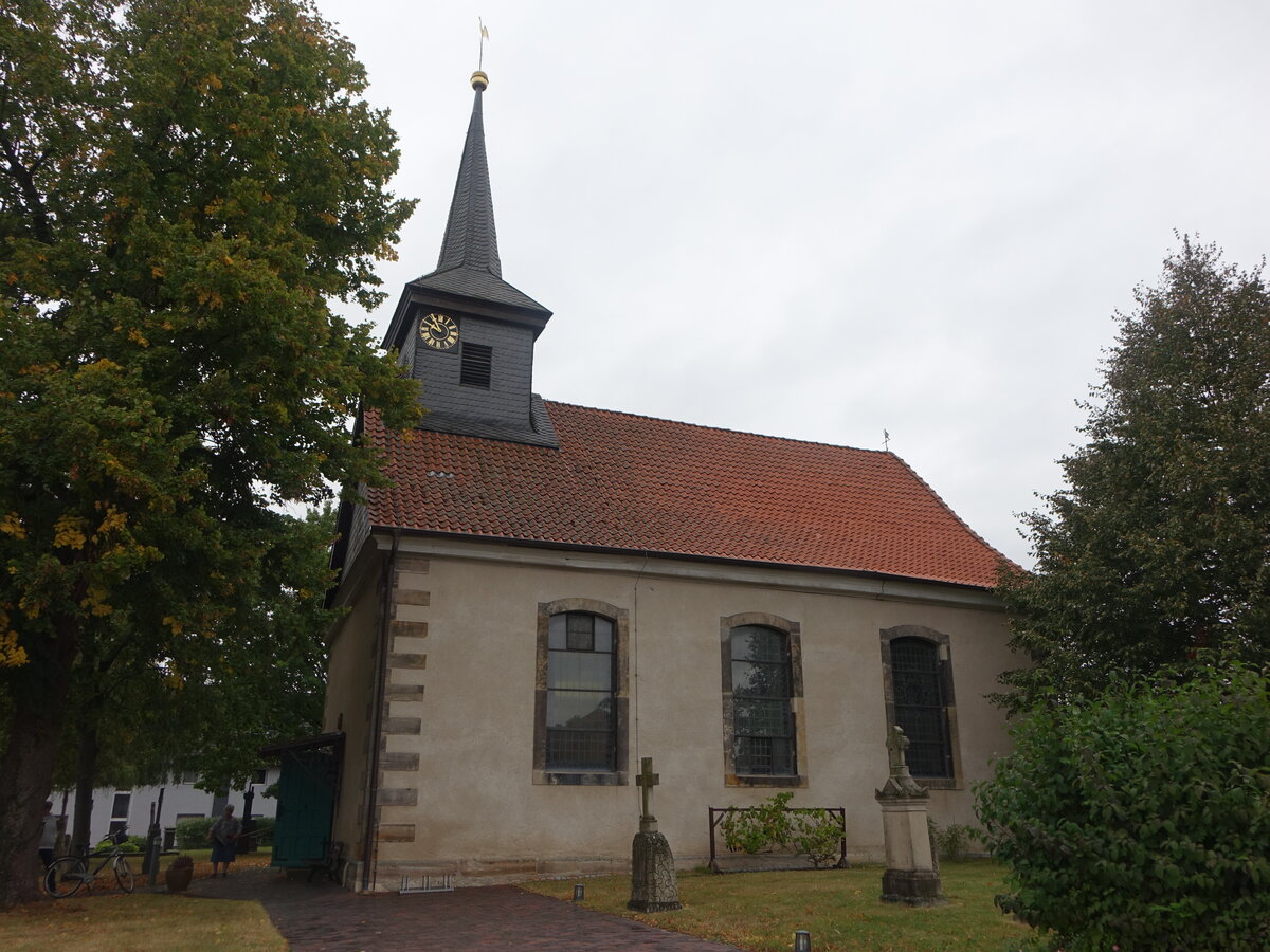 Wehmingen, evangelische St. Michael Kirche, erbaut von 1798 bis 1799 (18.09.2025)