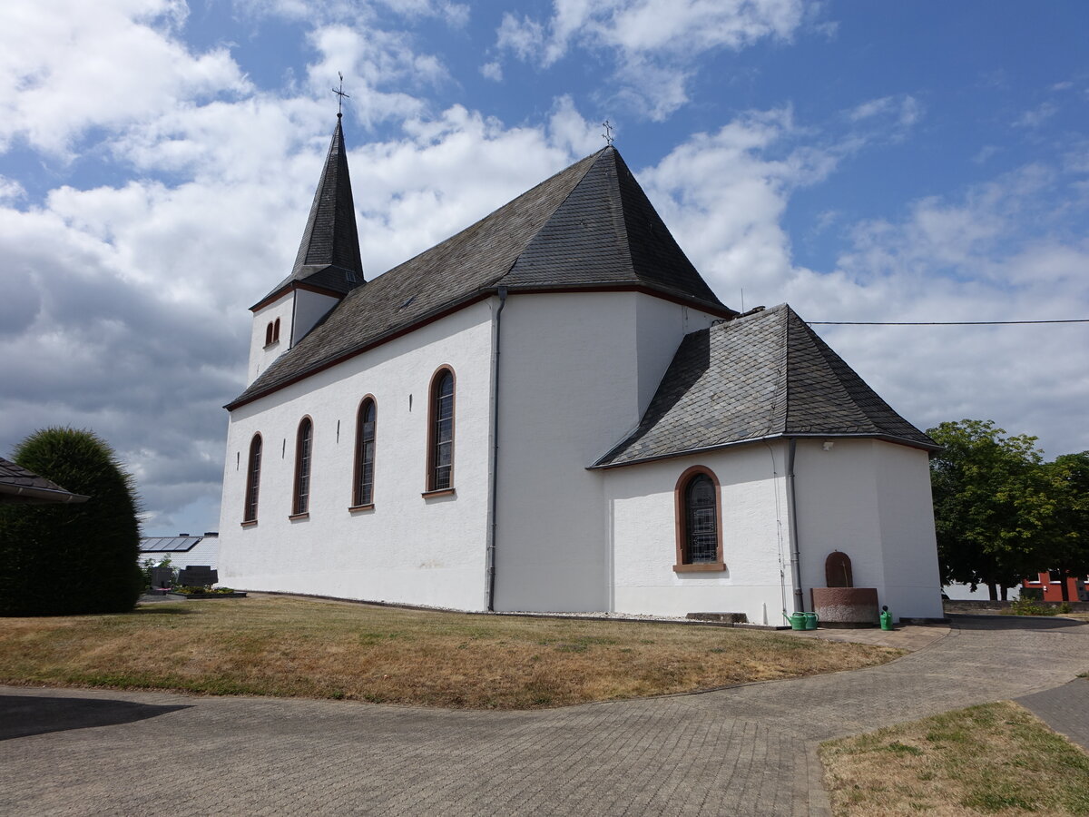 Weinsheim, Pfarrkirche St. Willibrord, erbaut von 1703 bis 1706 (19.07.2026)