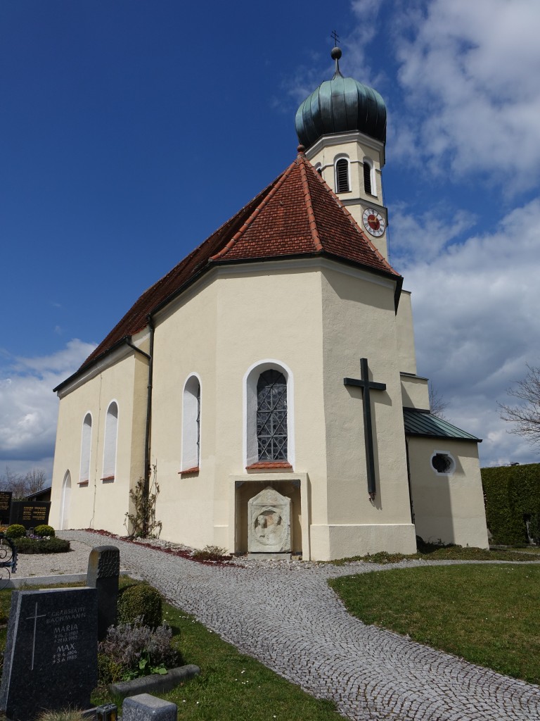 Widdersberg, St. Michael Kirche, sptgotische Anlage ab 1521 (12.04.2015)