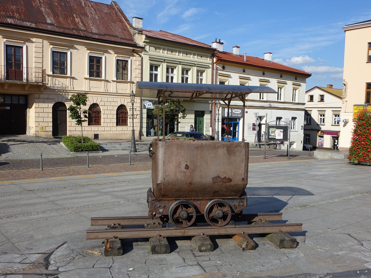 Wieliczka / Gro Salze, Gterlore am Hauptplatz Rynek (03.09.2020)