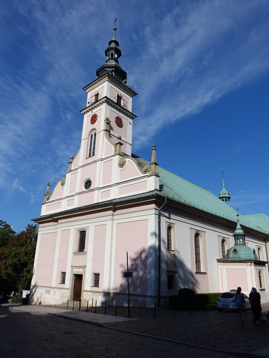Wieliczka / Gro Salze, Pfarrkirche St. Klemens, erbaut von 1804 bis 1806 (03.09.2020)