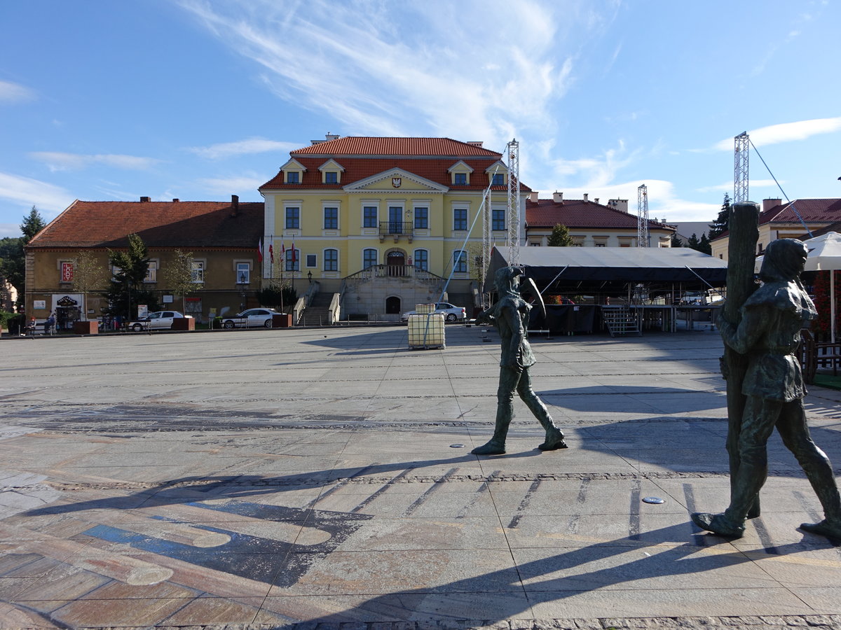 Wieliczka / Gro Salze, Przychocki Palast am Rynek Platz (03.09.2020)