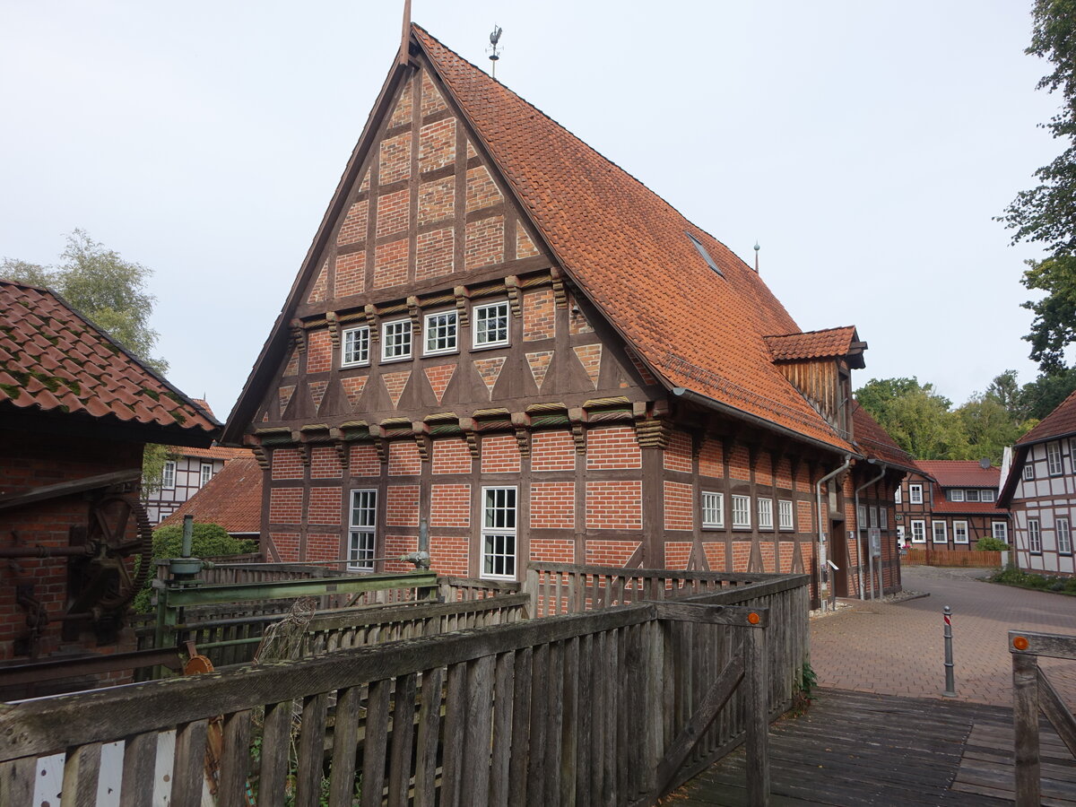 Wienhausen, Getreidem�hle, erbaut im 18. Jahrhundert (17.09.2025)