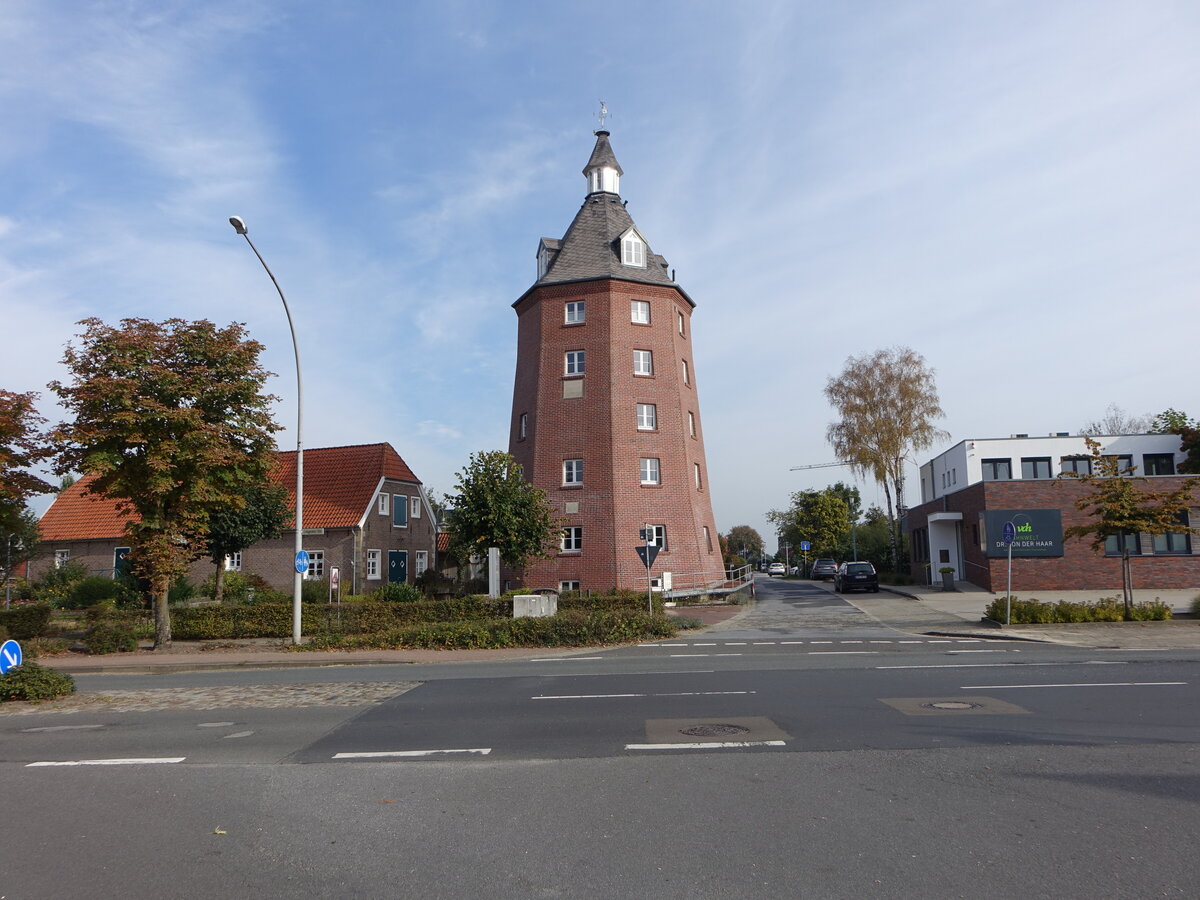 Wietmarschen, Wasserturm in der Lingener Strae (10.10.2021)