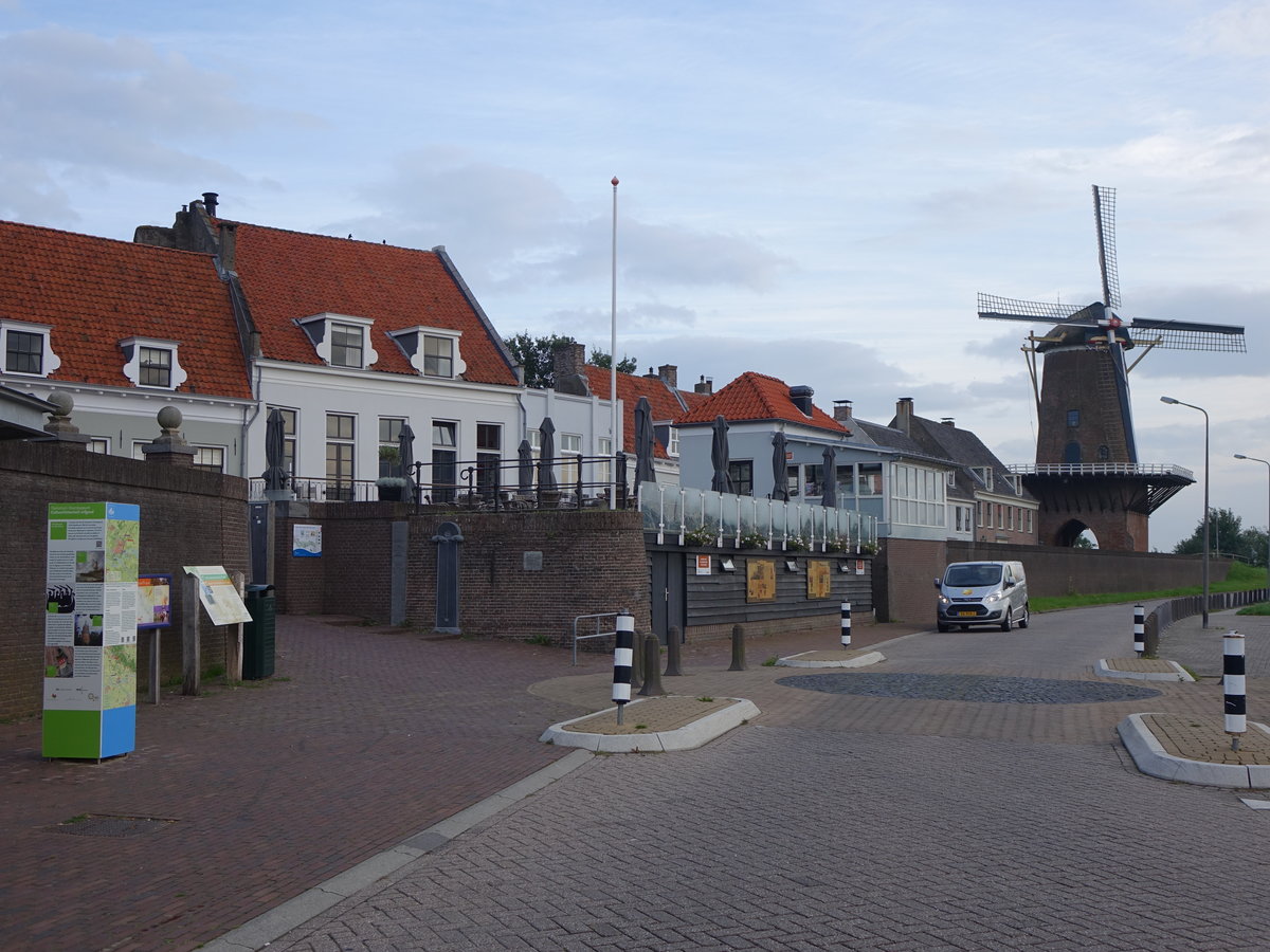 Wijk-bij-Duurstede, Windmhle Rijn en Lek am Rijndijk (20.08.2016)