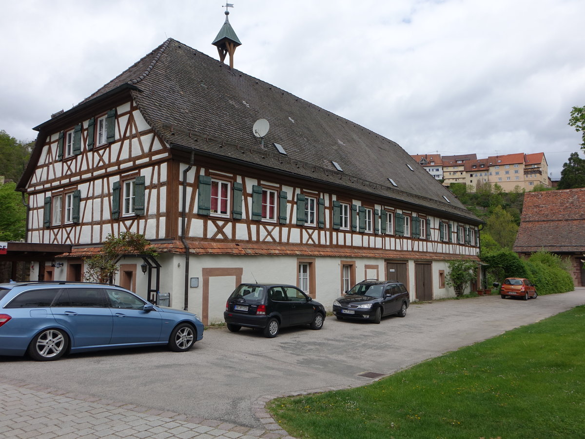 Wildberg, Forsthaus des Kloster Reuthin, heute Musikschule (01.05.2018)