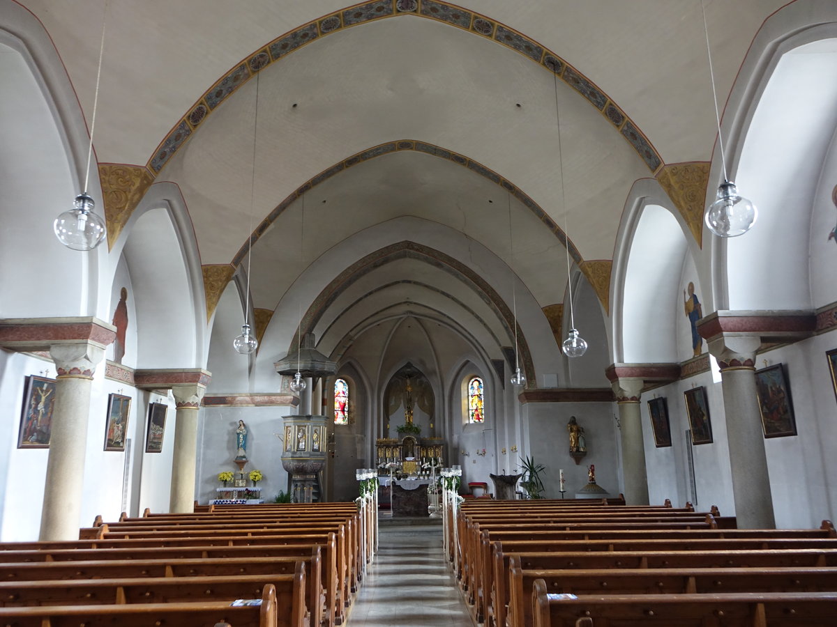 Wildenranna, Innenraum der kath. Pfarrkirche St. Maria (21.10.2018)