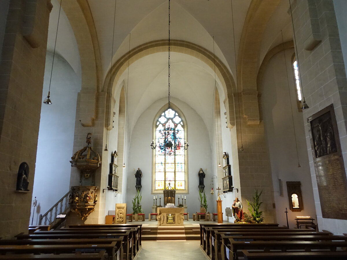 Willebadessen, Chor der Klosterkirche St. Vitus (05.10.2021)