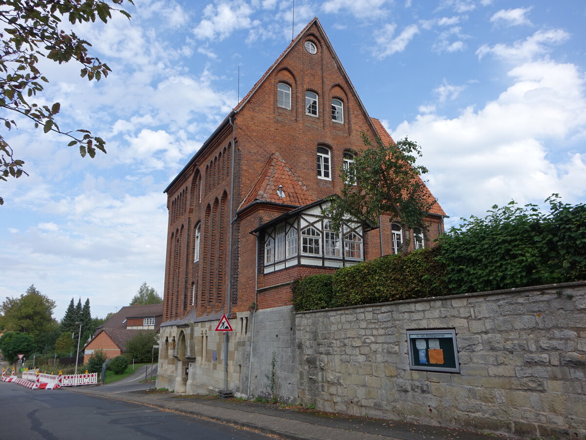 Willershausen, evangelisches Pfarramt am Kirchberg (29.09.2023)