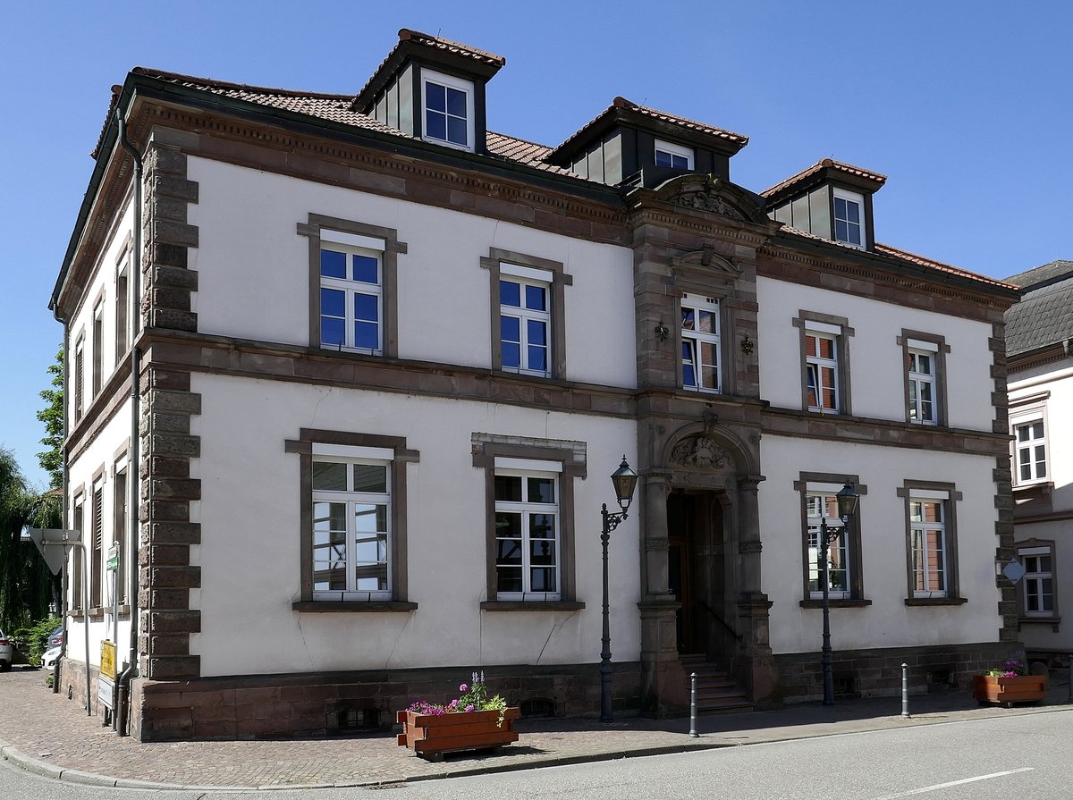 Willsttt, das ehemalige Rathaus der Stadt, Mai 2020