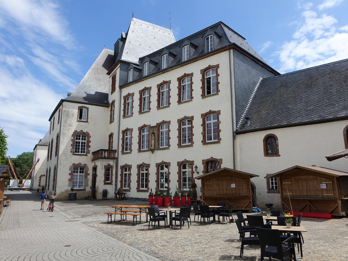 Wiltz, Schloss, erbaut im 12. Jahrhundert, Neubau ab 1720 (21.06.2022)