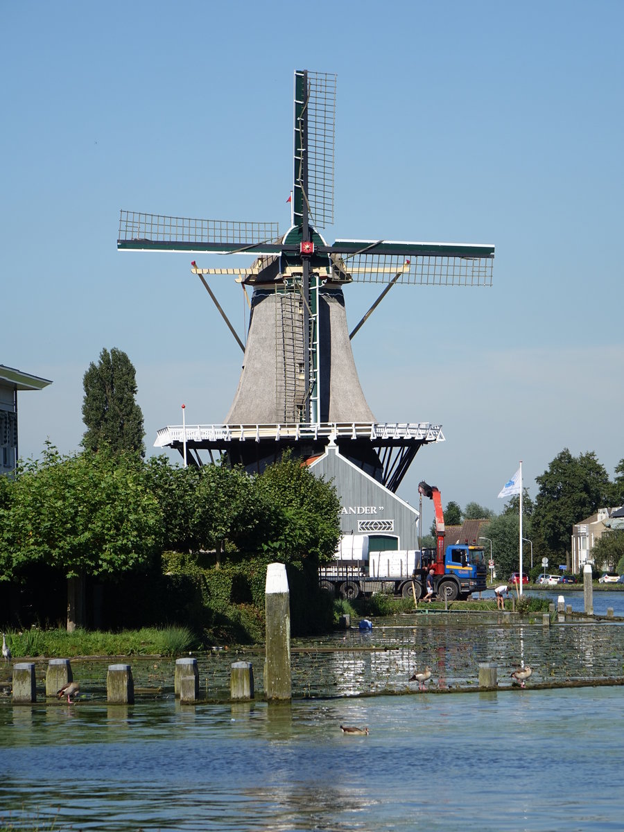 Windmühle De Salamander in Leidschendam (23.08.2016)