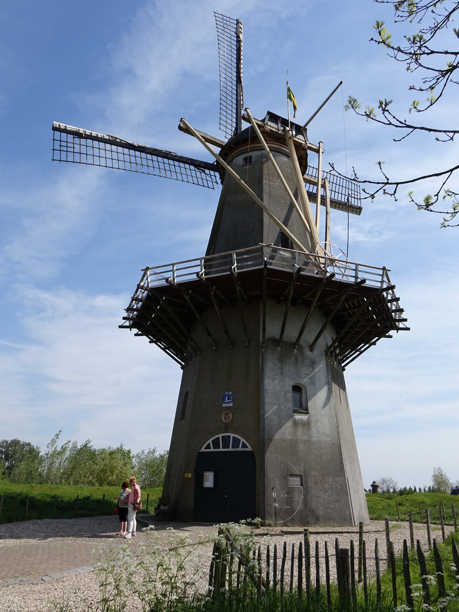 Windmhle in Woudrichem (09.05.2016)