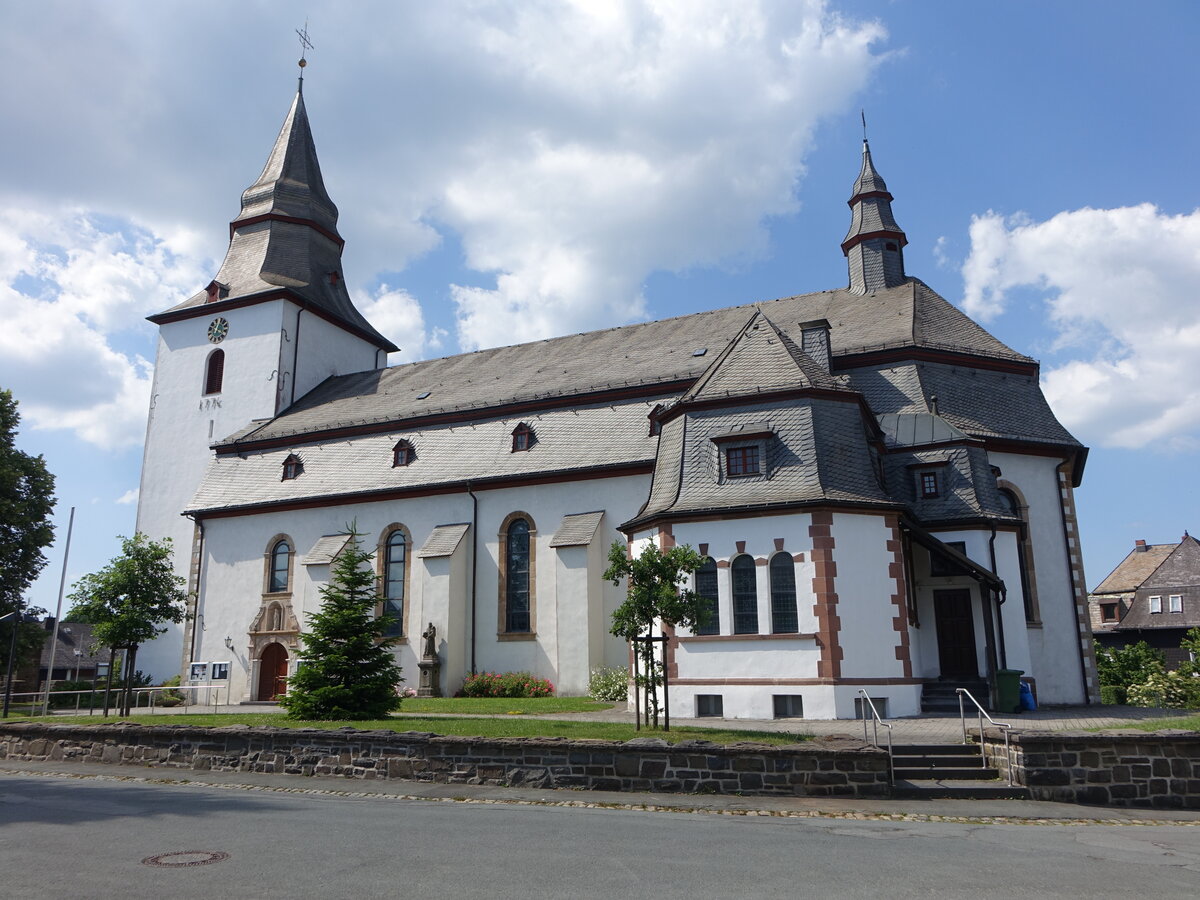 Winterberg, Pfarrkirche St. Jakobus, erbaut ab 1796 (25.06.2026) 