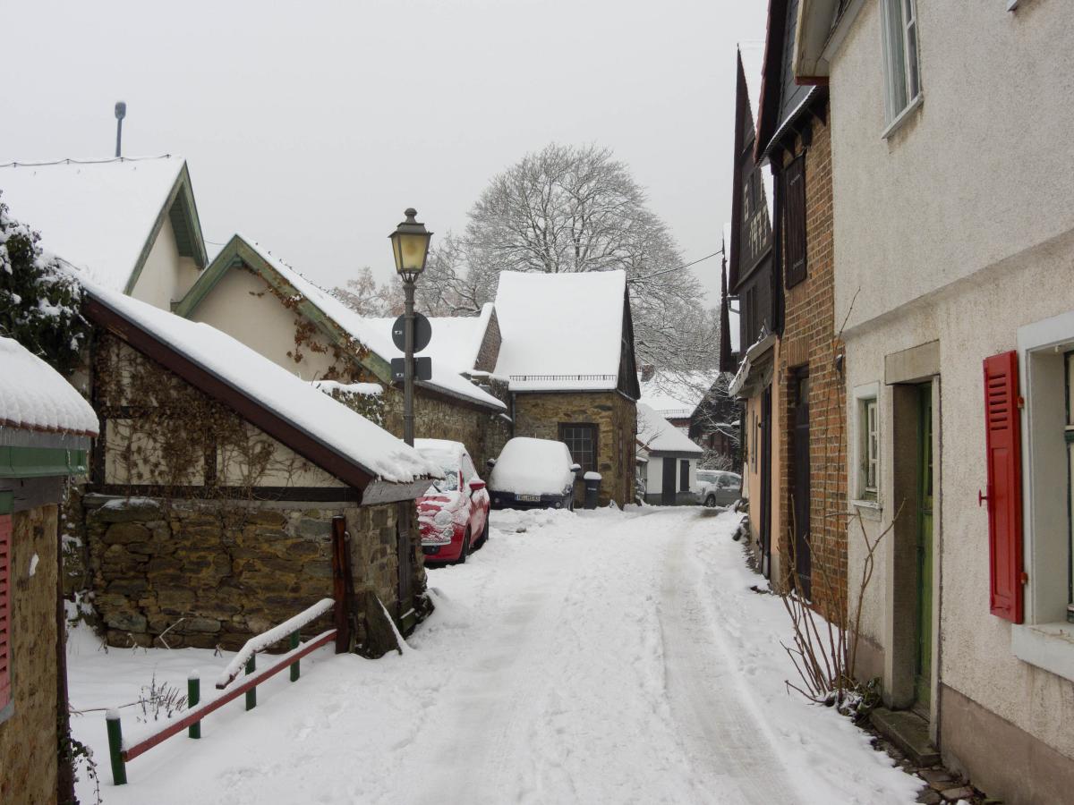 Winterstimmung in Kronberg am 21.01.2013.