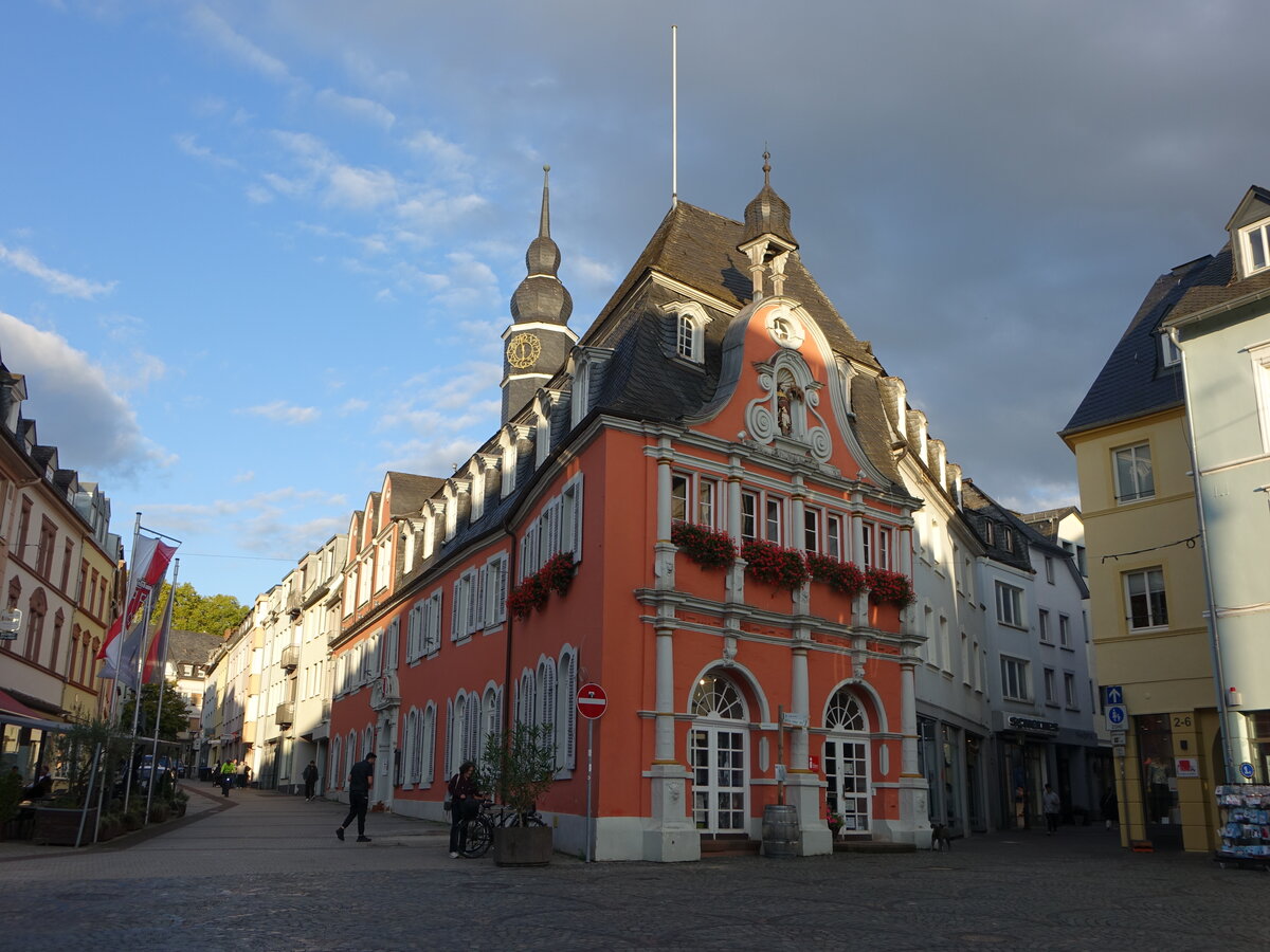 Wittlich, Rathaus in der Neustra�e, erbaut von 1650 bis 1652 (09.10.2025)