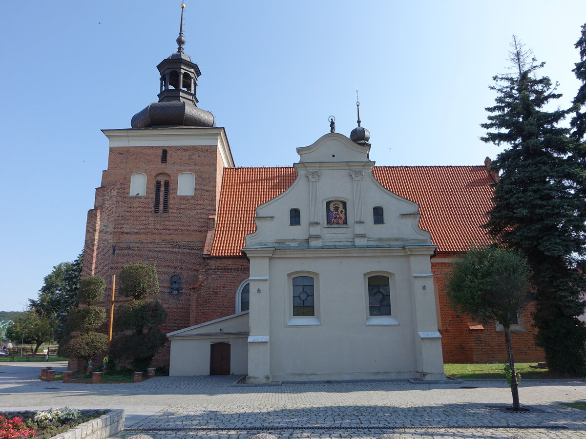 Wlocławek / Leslau, St. Johannes Kirche, erbaut 1560 (07.08.2021)