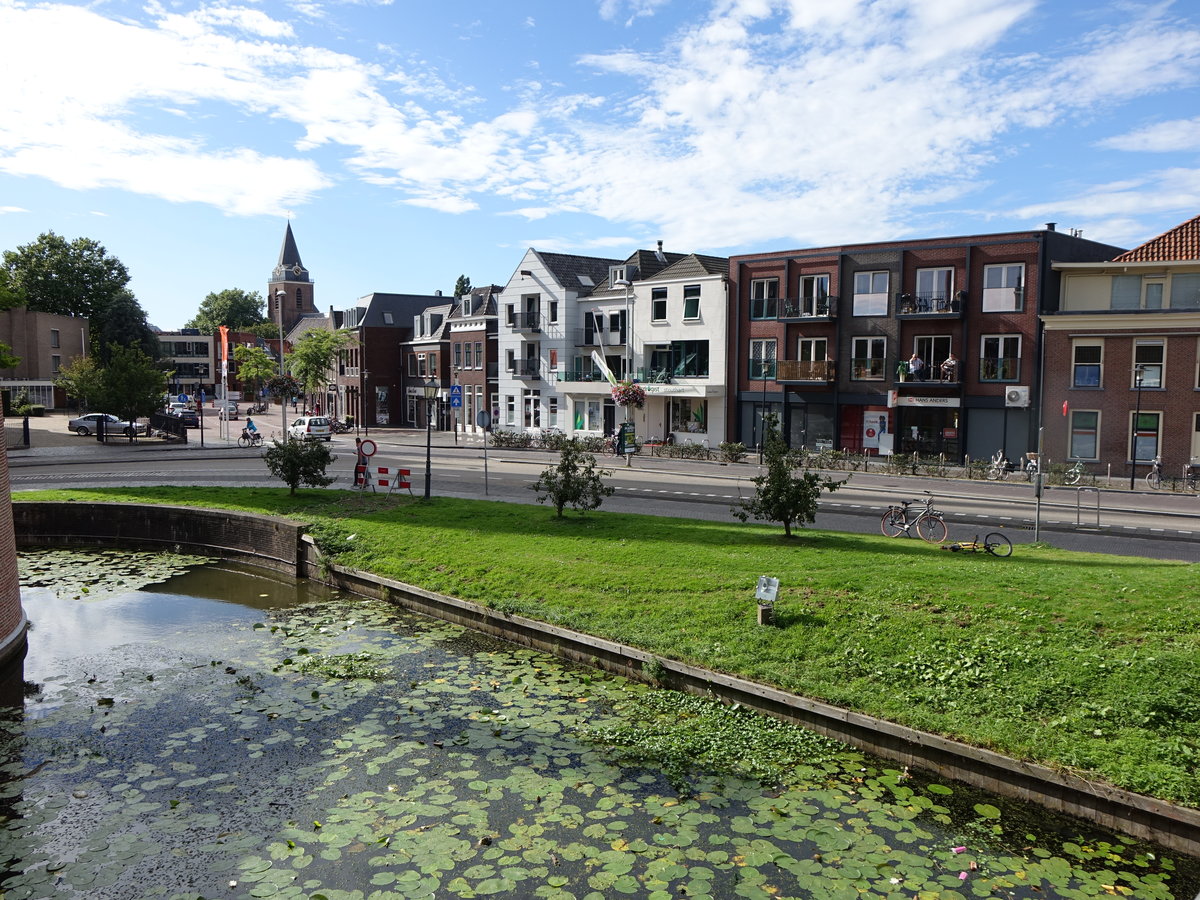 Woerden, Huser an der Rijnstraat (22.08.2016)