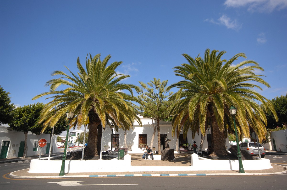 Yaiza - Lanzarote. Aufnahme: April 2011.