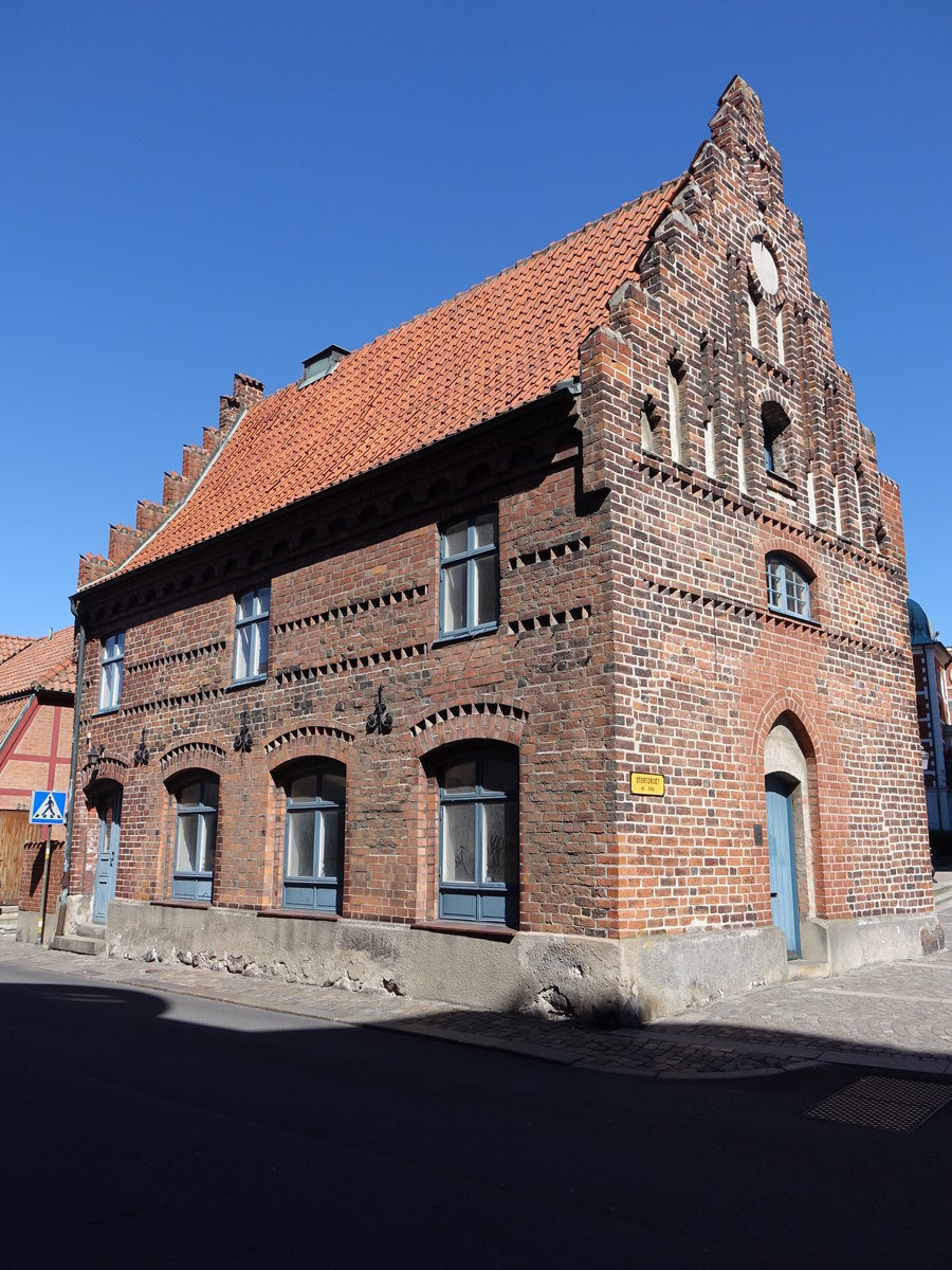 Ystad, alte Lateinschule, erbaut im 15. Jahrhundert (11.06.2016)