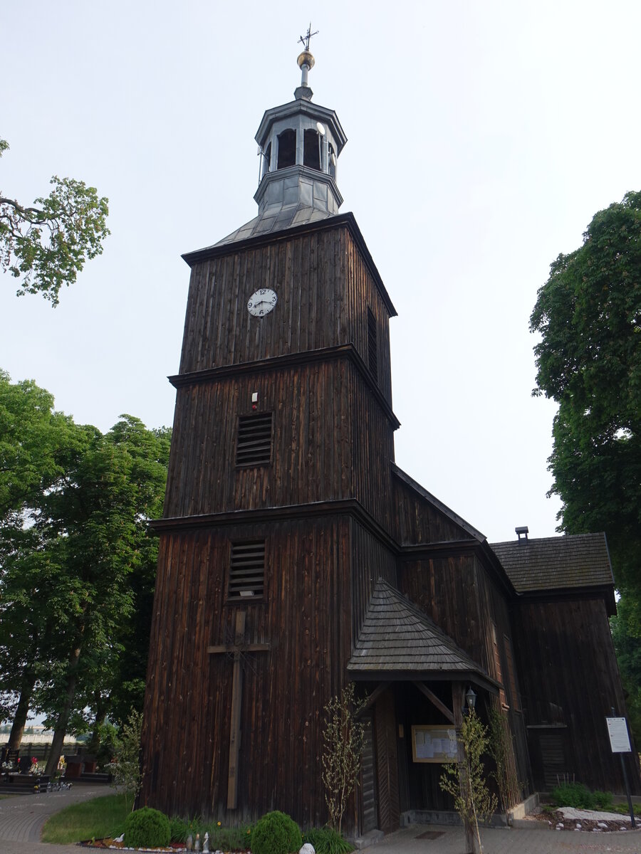 Zabno, St. Jakobus Kirche, erbaut von 1789 bis 1792 (12.06.2021)