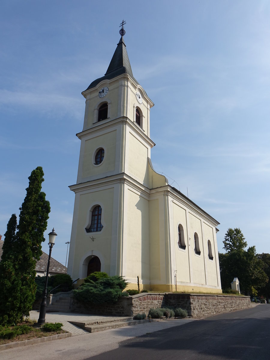 Zamardi, kath. Pfarrkirche, erbaut von 1771 bis 1774 (30.08.2018)