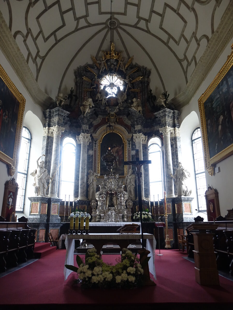 Zamosc, Hochaltar in der Kollegiatskirche St. Thomas (16.06.2021)