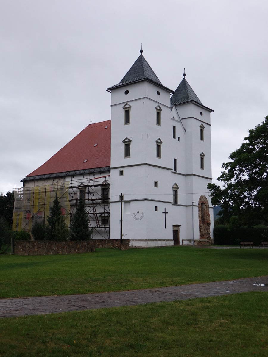 Zborov, kath. Pfarrkirche St. Zofia, erbaut ab 1640 (01.09.2020)