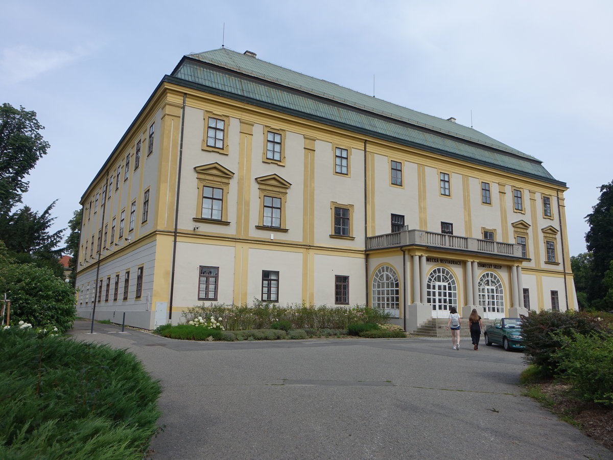 Zlin, ehemaliges Barockschloss mit Regionalmuseum (02.08.2020)