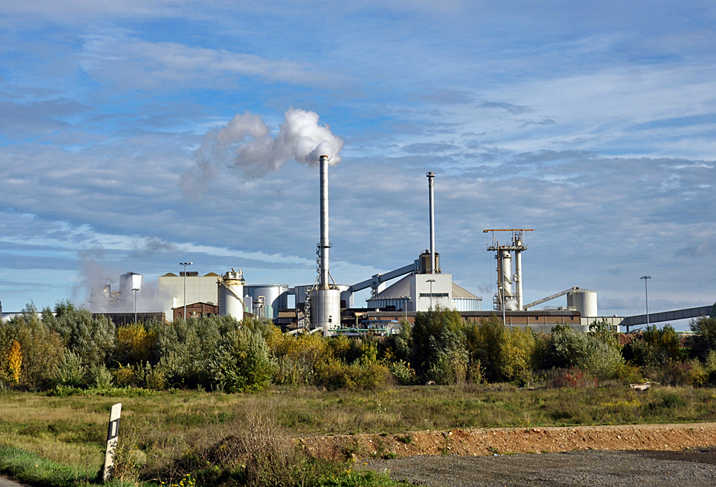 Zuckerfabrik in Euskirchen, 1879 gegrndet, Rben-Verarbeitungskapazitt pro Tag 1.000 t - 26.10.2013