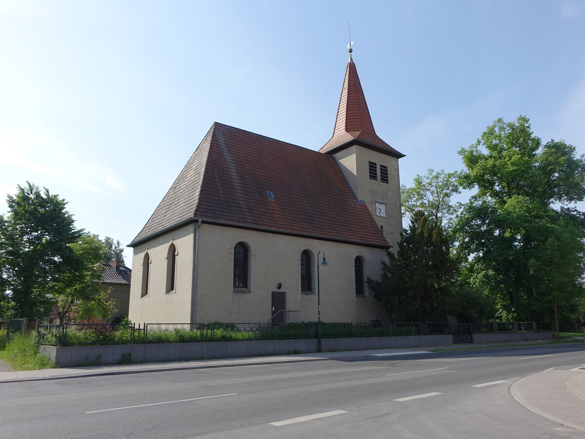 Z�hlsdorf, evangelische Kirche, erbaut 1910 (24.05.2026)