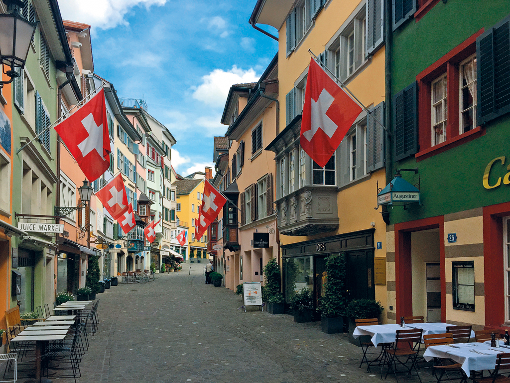 Zrich, Augustinergasse. Aufnahme vom 17. Mai 2015, 15:59