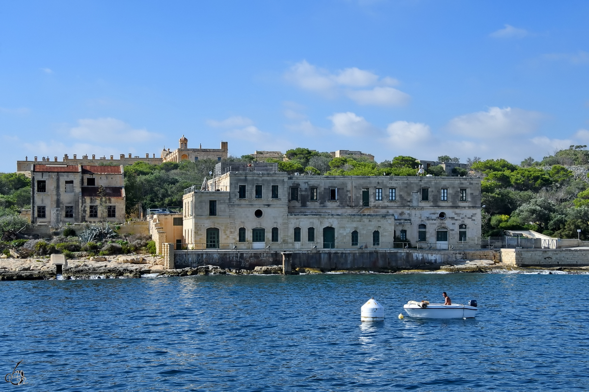 Zum Teil verfallene Gebude auf Malta. (Il-Gżira, Oktober 2017)