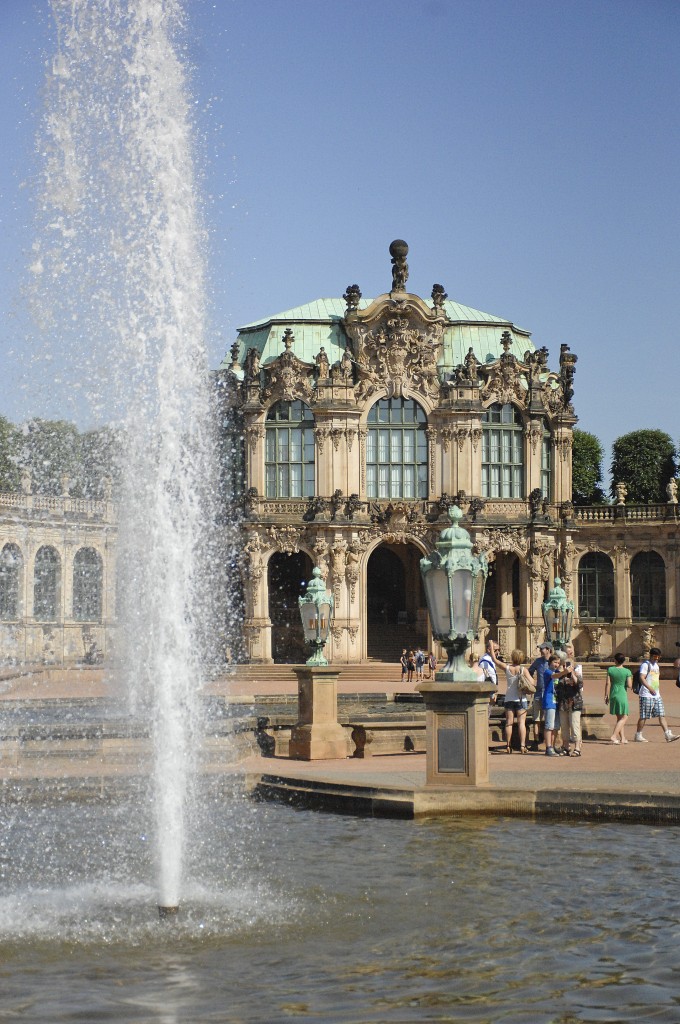 Zwinger in Dresden. Aufnahmedatum: 7. Juni 2014.