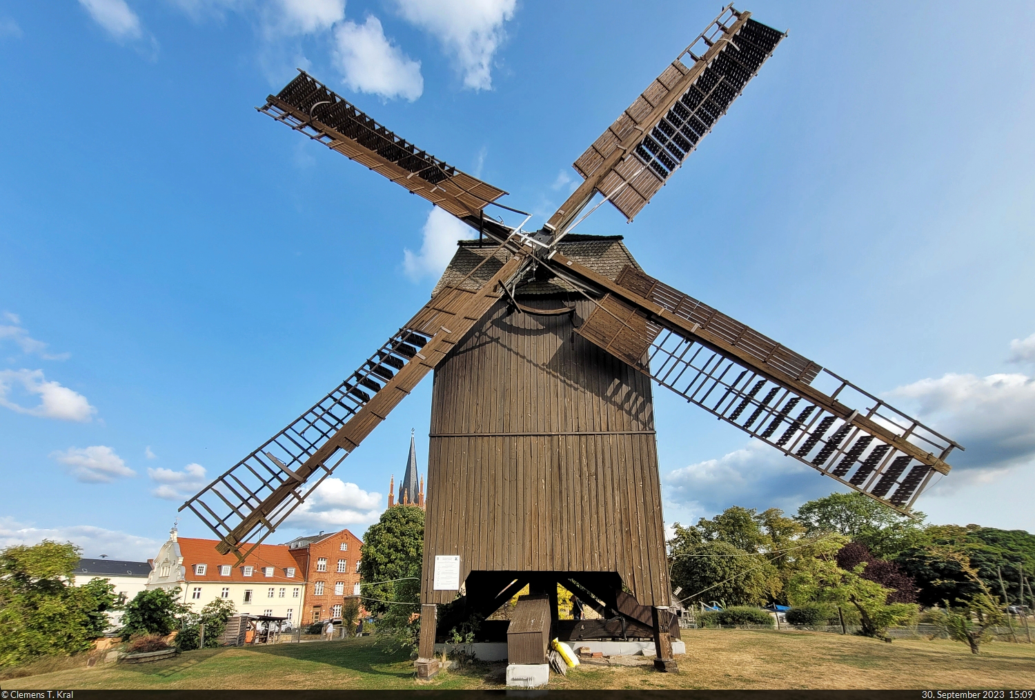 Bockwindmhle auf der Havelinsel in Werder (Havel).

🕓 30.9.2023 | 15:09 Uhr