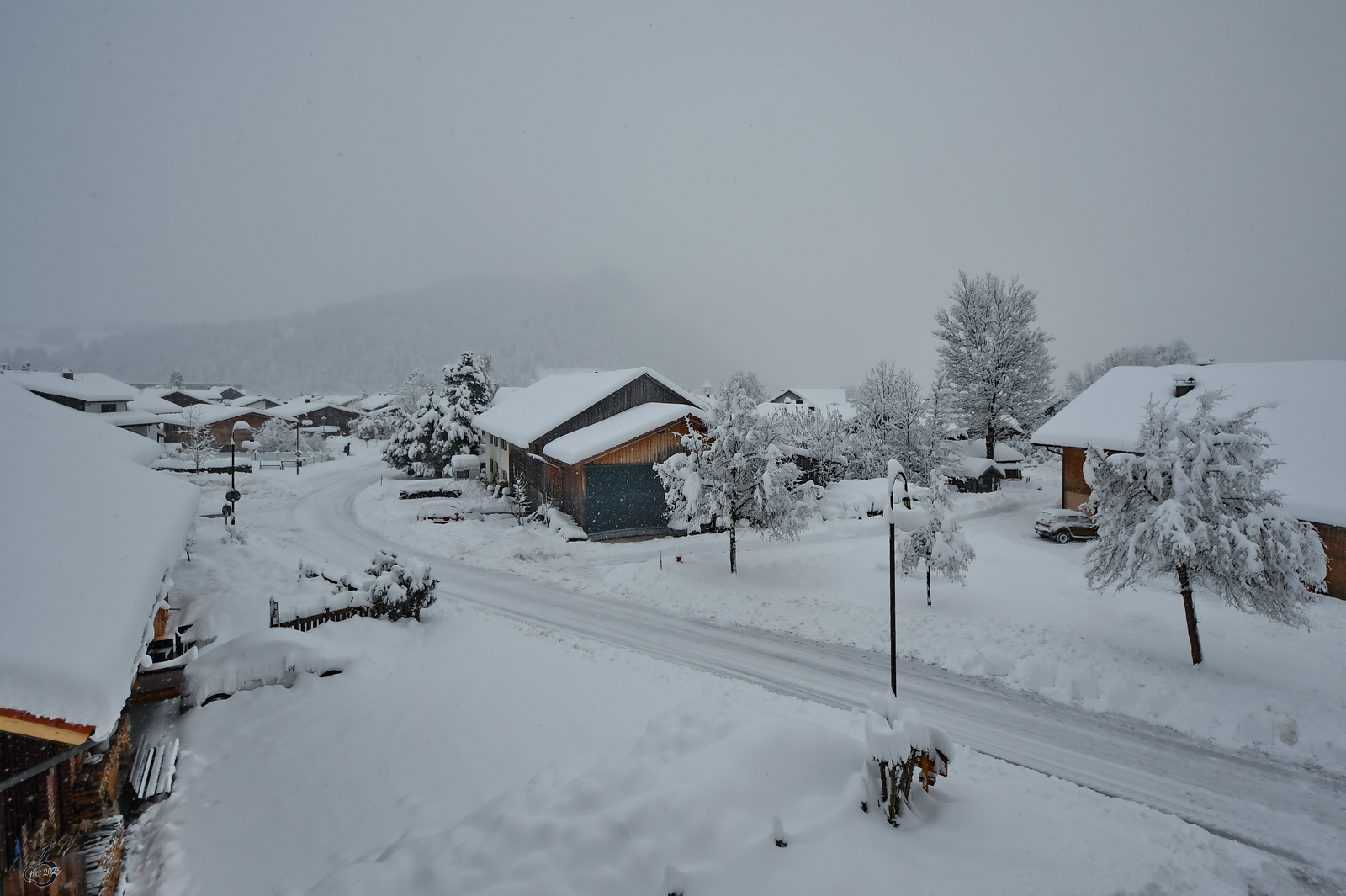 Ein bisschen mehr Winter im Allgu. (Pfronten-Steinach, Dezember 2023)