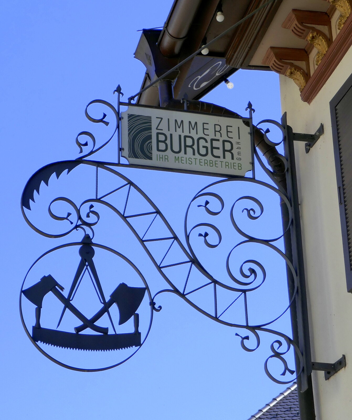 Elzach, Zimmerei Burger, Meisterbetrieb, Juli 2022