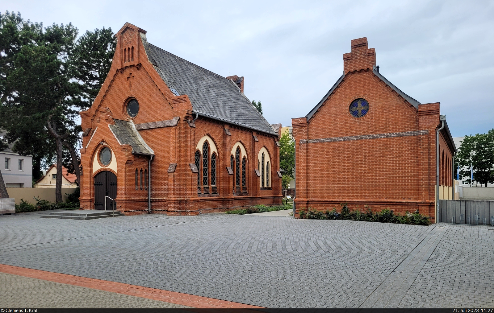 Kapelle und Brogebude des Friedhofs Aschersleben, erbaut Ende des 19. Jahrhunderts.

🕓 21.7.2023 | 11:27 Uhr