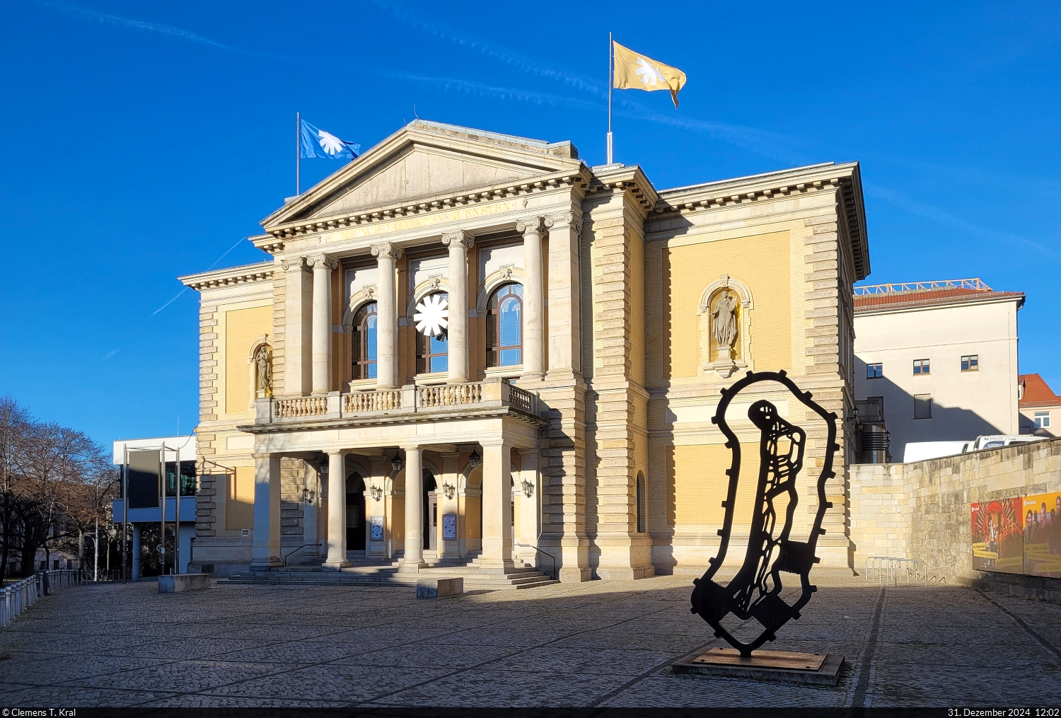 Opernhaus Halle (Saale), erffnet 1886, gelegen zwischen August-Bebel-Strae und Universittsring und genutzt als Spielort der Bhnen Halle.

🕓 31.12.2024 | 12:02 Uhr