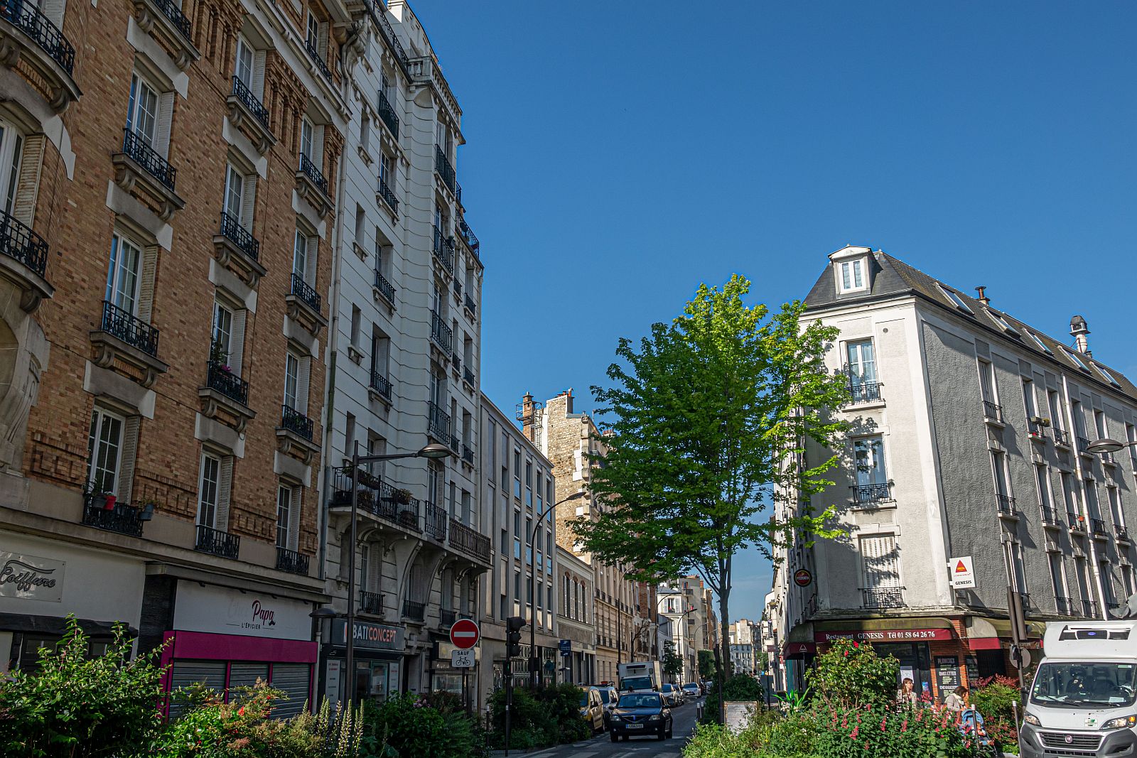 Strassenstimmung in Paris - Vincennes. Foto: 05.2023.