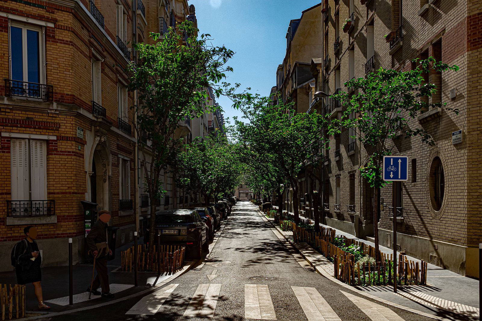 Strassenstimmung in Paris - Vincennes. Foto: 05.2023.