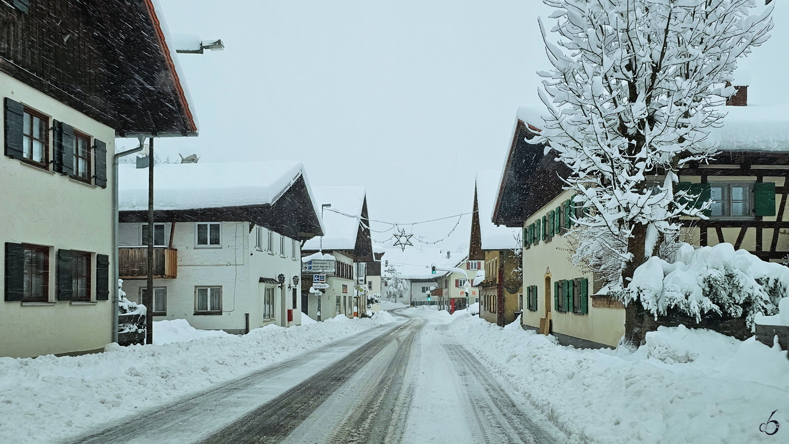 Und es war Winter - unterwegs im staatlich anerkannter Luftkurort Nesselwang im Ostallgu. (Dezember 2023)