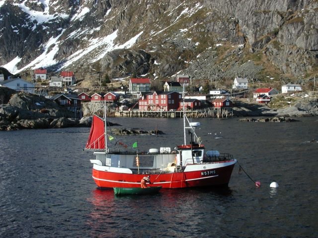  i Lofoten ist der sdlichste Fischerort auf den Lofoten.  liegt auf der Insel Moskenesya.