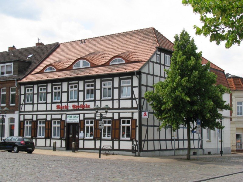 100jhrige Markt-Apotheke, Am Markt; Grevesmhlen 22.06.2008