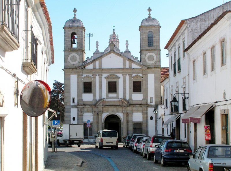 VORA (Concelho de vora), 26.01.2005, Blick auf die Igreja do Senhor Jesus da Pobreza