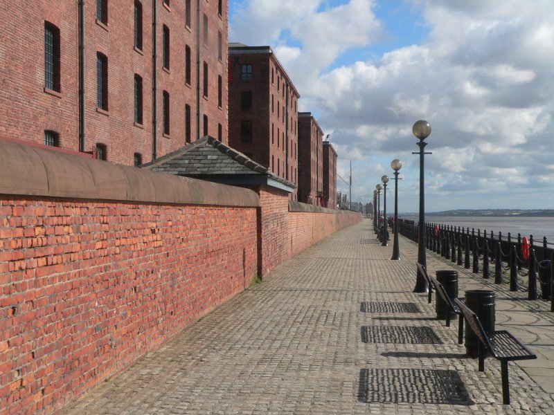 Albert Docks in Liverpool. August 2006