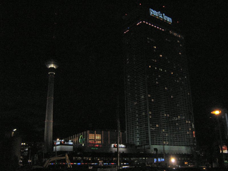 Alexanderplatz am frhen Abend, November 2008